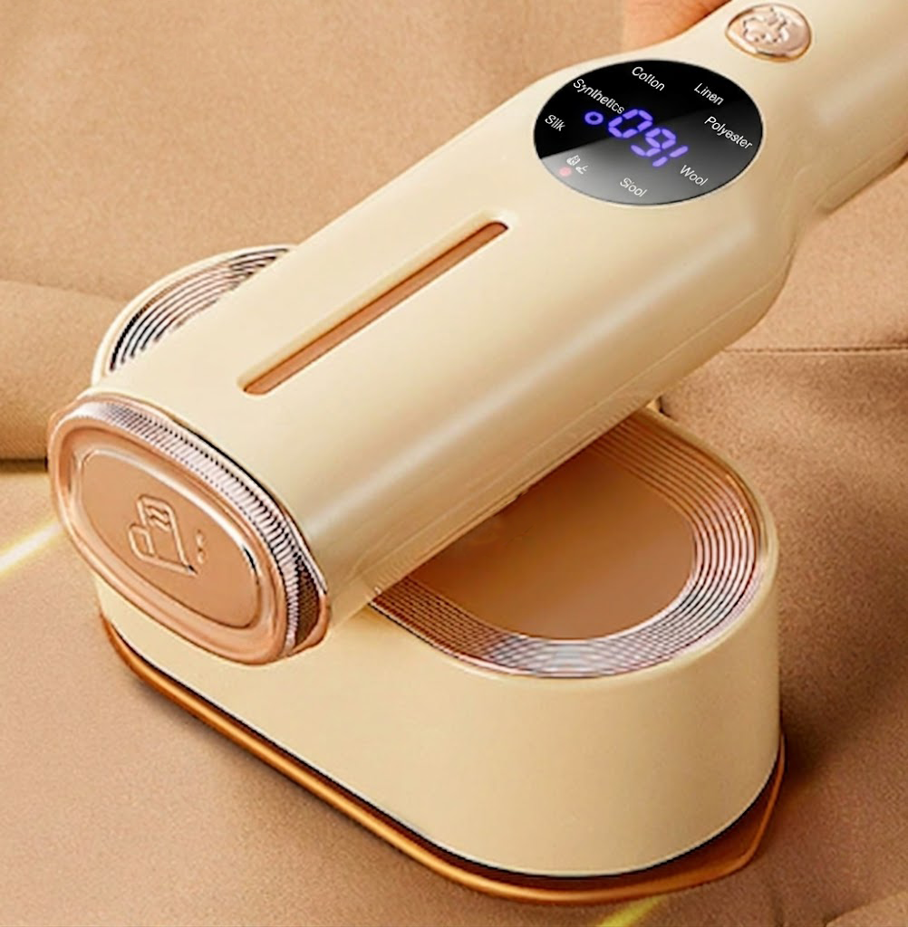 Navozilo® Portable Handheld Steamer: Professional Mini Steam Iron for Effortless Wrinkle Removal (Upsell)