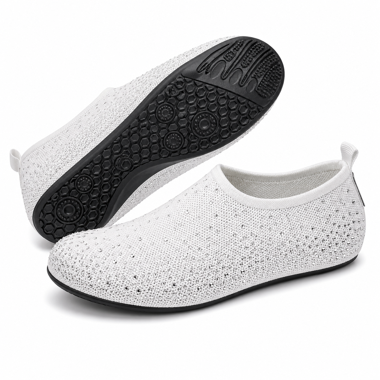 LAST DAY 50% OFF | NAVOZILO®Sparkly Slip-On Shoes For Beach, Rain & Travel