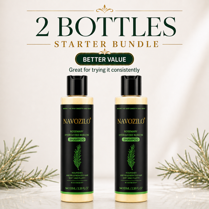 💟💟LAST DAY 50% OFF🏆NAVODILO® Official-Size Rosemary Keratin Scalp Shampoo| Full-size scalp care for thicker-looking, stronger-feeling hair.