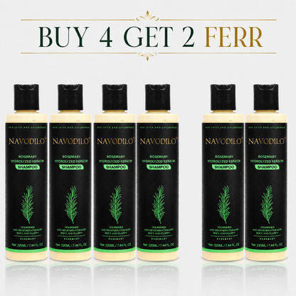 💟💟LAST DAY 50% OFF🏆NAVODILO® Official 200ml Full-Size Rosemary Keratin Scalp Shampoo| Full-size scalp care for thicker-looking, stronger-feeling hair.