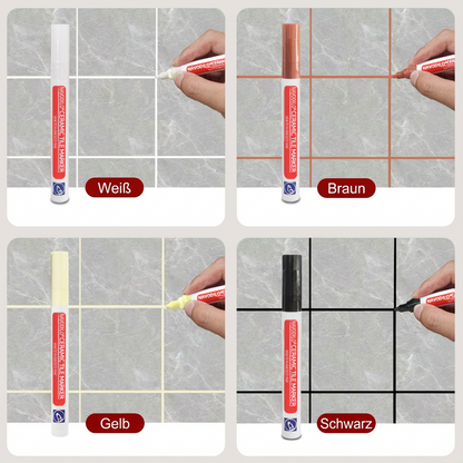 ✏️🕸️NAVODILO®Anti-mould and waterproof joint pen for ceramic tiles