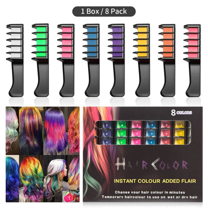 🔥sale-50% OFF✨NAVODILO®Temporary Hair Dye Chalk Comb- Cruelty Free