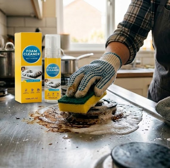 Navozilo® Ultimate Foam Cleaner: Your All-in-One Daily Home Cleaning Solution (Upsell)