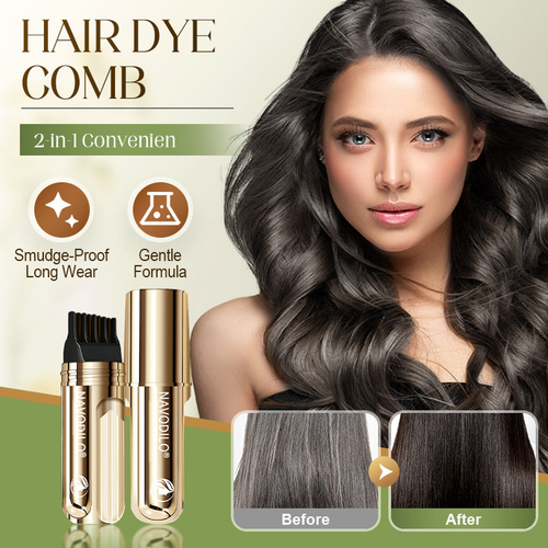 NAVODILO®2-in-1 Convenient Hair Dye Comb For Gray Hair