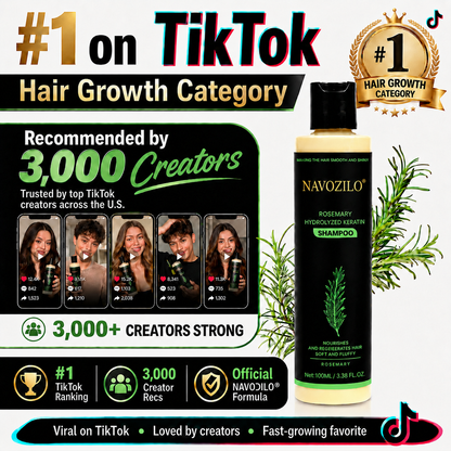 💟💟LAST DAY 50% OFF🏆NAVODILO® Official-Size Rosemary Keratin Scalp Shampoo| Full-size scalp care for thicker-looking, stronger-feeling hair.