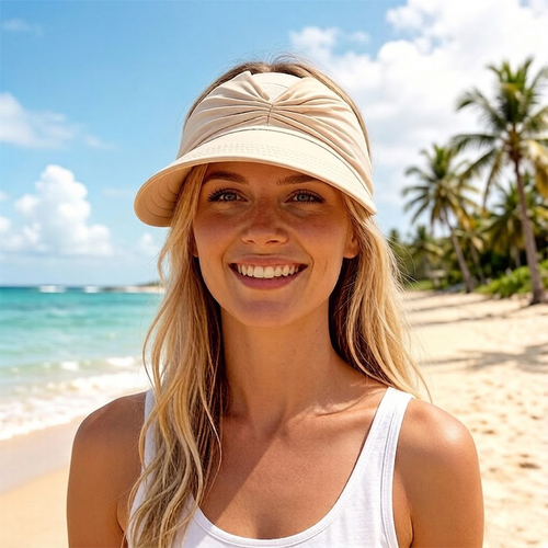 Navozilo® UPF 50+ Sun Visor Ponytail Hat☀️