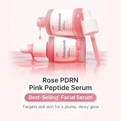 Polinexacosh Pink Peptide Serum | Ultimate Vegan Glow for Firmer, Brighter & Perfectly Even Skin
