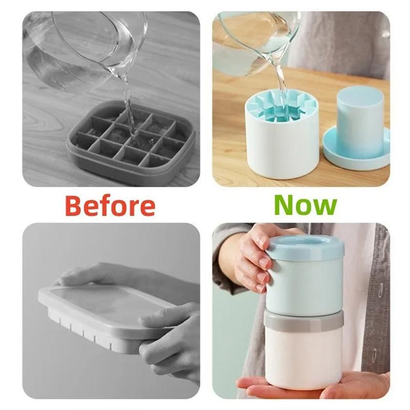 Navozilo®Silicone ice cube mold - DIY homemade ice maker for summer in the refrigerator