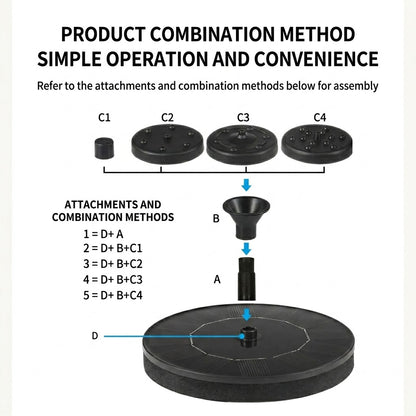Navozilo®Solar Fountain Pump