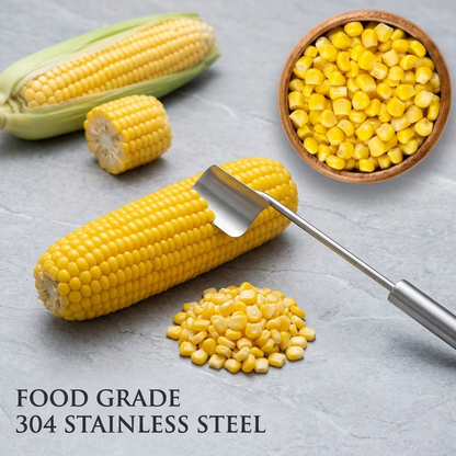 Navozilo® Stainless Steel Corn Peeler – Premium Kernel Stripping Tool (Upsell)