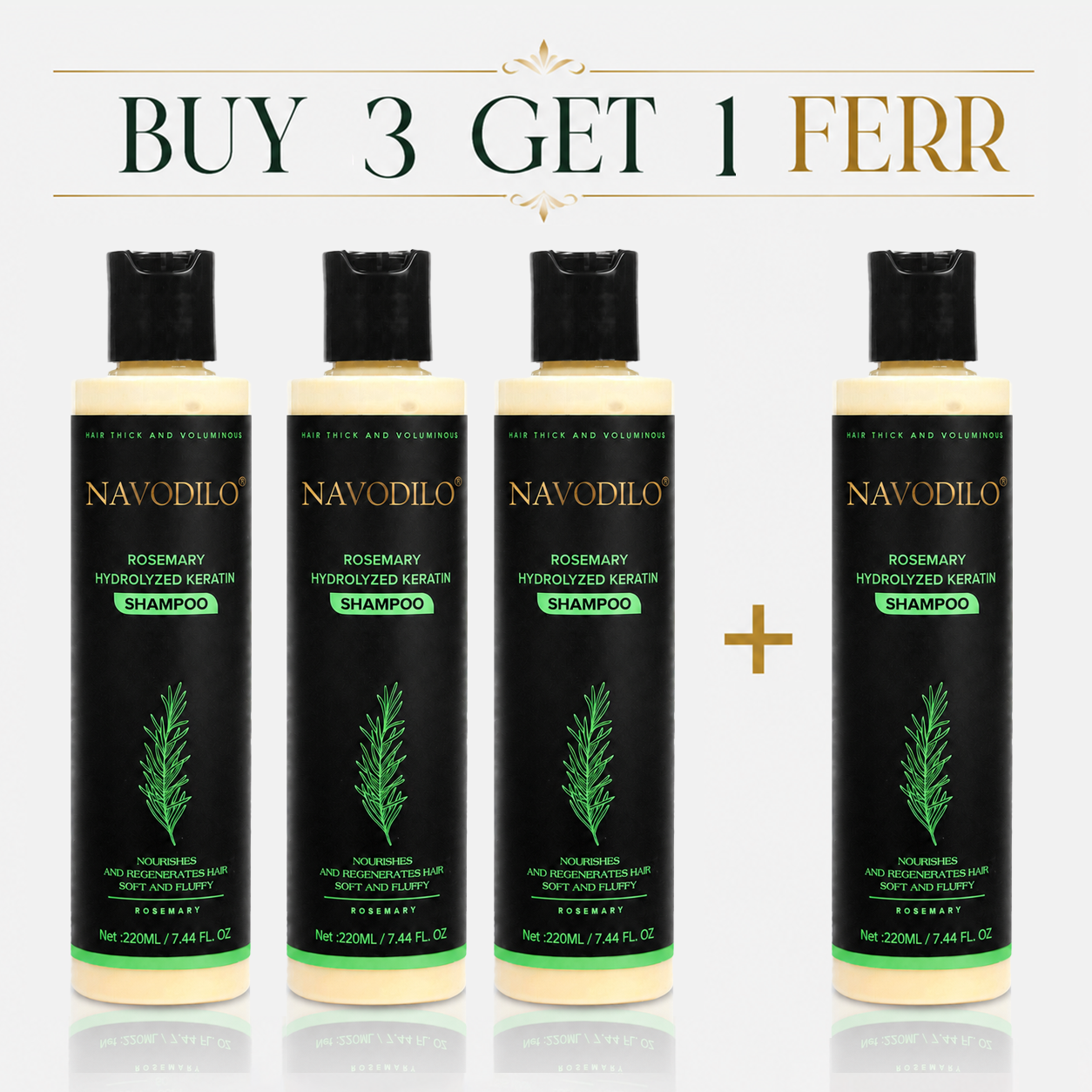 💟💟LAST DAY 50% OFF🏆NAVODILO® Official 200ml Full-Size Rosemary Keratin Scalp Shampoo| Full-size scalp care for thicker-looking, stronger-feeling hair.