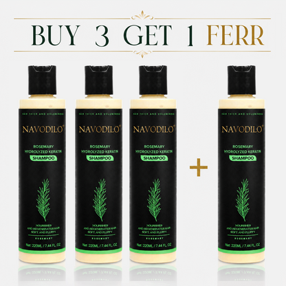 💟💟LAST DAY 50% OFF🏆NAVODILO® Official 200ml Full-Size Rosemary Keratin Scalp Shampoo| Full-size scalp care for thicker-looking, stronger-feeling hair.