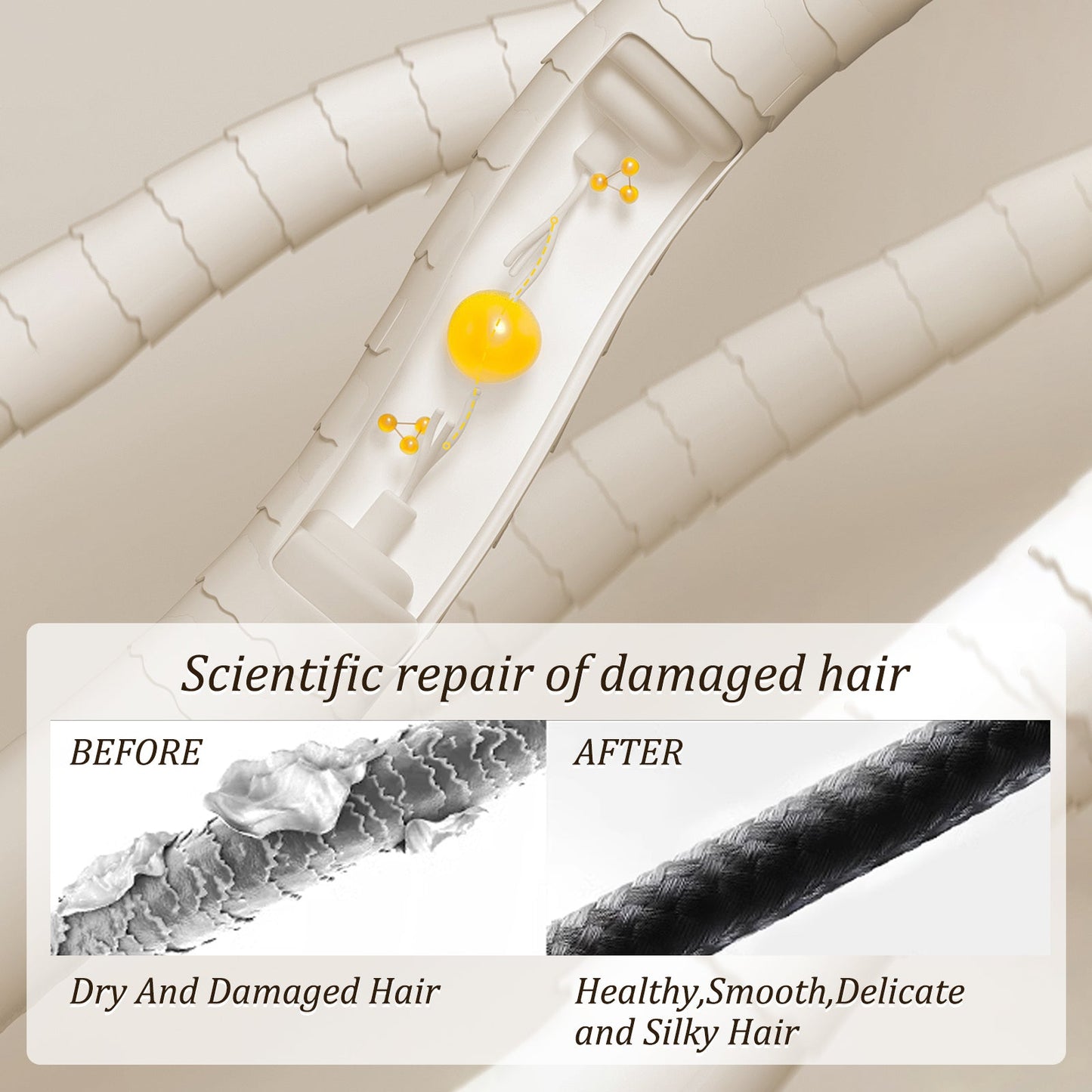 NAVOZILO® Collagen & Caviar Extract Deep Repair Hair Mask