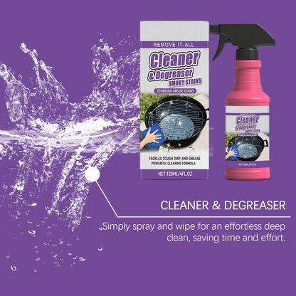 Navozilo®🍖🧼Fast-Acting Heavy-Duty Grill Degreaser Spray✨