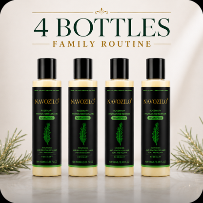 💟💟LAST DAY 50% OFF🏆NAVODILO® Official-Size Rosemary Keratin Scalp Shampoo| Full-size scalp care for thicker-looking, stronger-feeling hair.