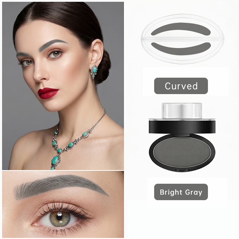 💟💟Navozilo® Instant Symmetrical Eyebrow Stamp Kit