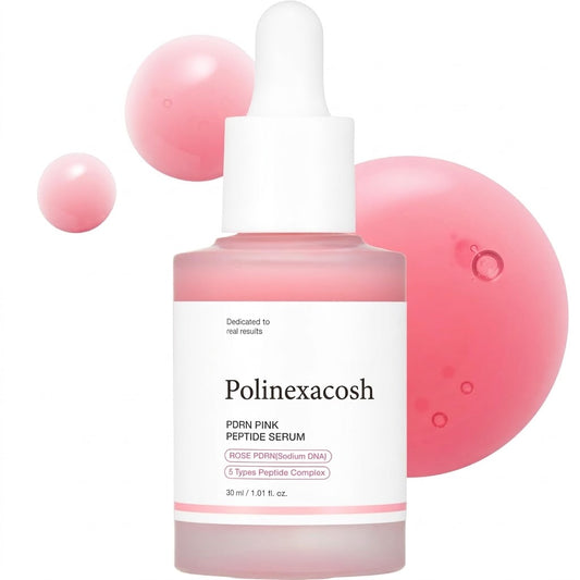 Polinexacosh Pink Peptide Serum | Ultimate Vegan Glow for Firmer, Brighter & Perfectly Even Skin