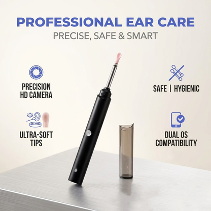 Navozilo® Visual Ear Wax Removal Tool – Professional HD Ear Camera & Cleaner (Upsell)