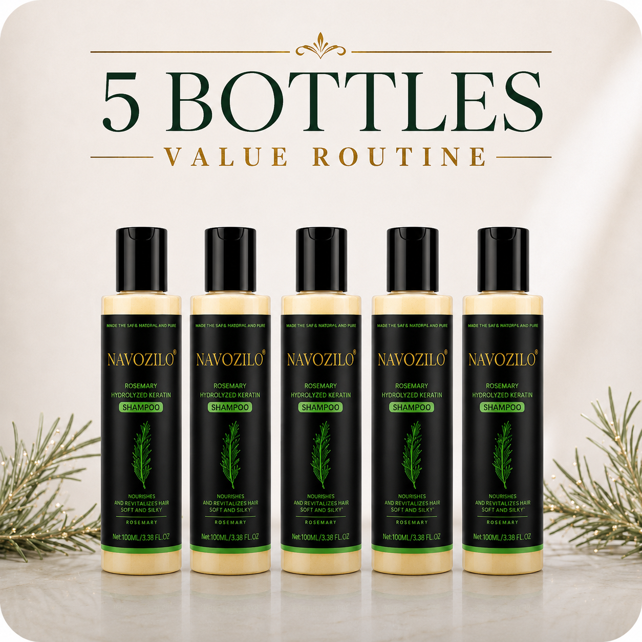 5 Bottles