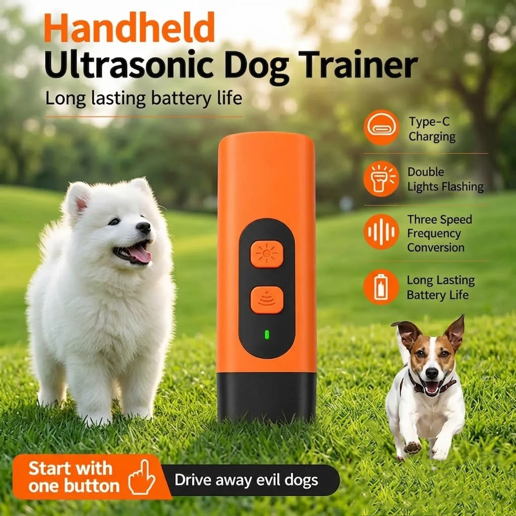Navozilo® Handheld Ultrasonic Dog Trainer (Upsell)