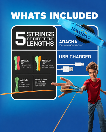 💟💟NAVODILO® Glow String Launcher——Unleash your inner hero with every glowing launch. (upsell)