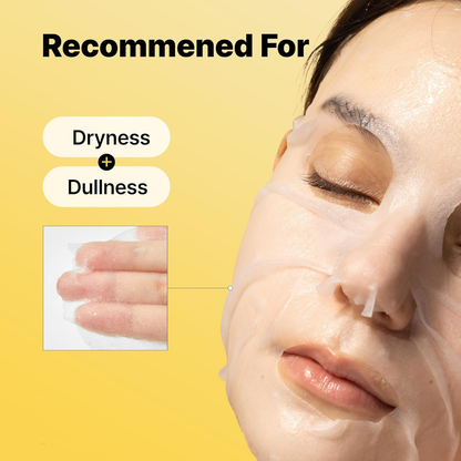 Polinexacosh Snail Mucin Facial Mask for Dry and Sensitive Skin, Deep Hydrating & Soothing Sheet Mask, Skin Repairing & Moisturizing