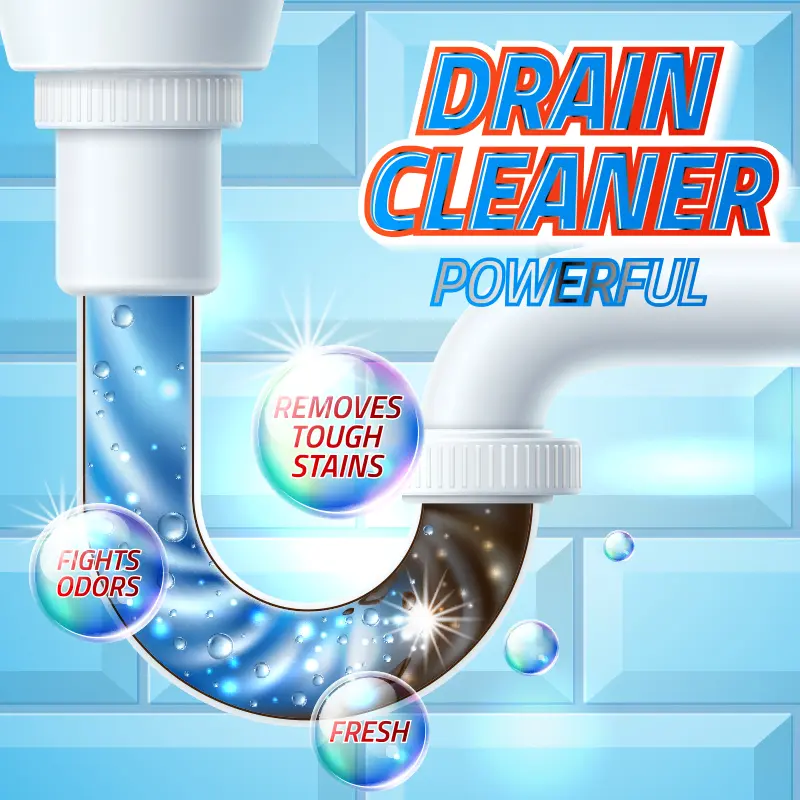 🔥LAST DAY SALE 50% OFF!!——🌪️NAVODILO®Powerful Pipe Dredging Agent for Kitchen and Toilet Pipelines - Dissolves 200+ Blockages and Kills 99% of Bacteria