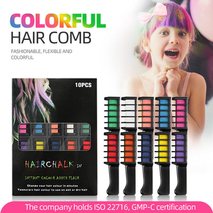🔥sale-50% OFF✨NAVODILO®Temporary Hair Dye Chalk Comb- Cruelty Free