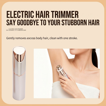 Navozilo®2 in 1 facial & eyebrow hair trimmer for Women, Rechargeable Face Razor, Lip & Peach Fuzz Remover, Precision Eyebrow Shaper, Portable Painless Hair Removal Tool