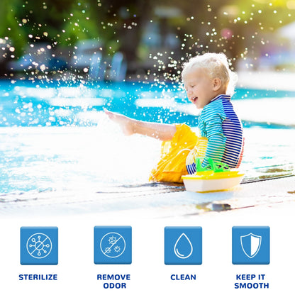 Navozilo® Pool Cleaning Tablets for Crystal Clear Water – Drop, Dissolve, Dive In!🏊‍♂️ (Upsell)