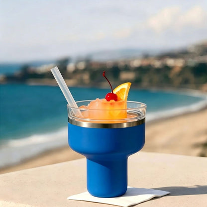 Navozilo® 16 oz Cocktail Tumbler - Insulated Margarita Tumbler with Lid (Upsell)