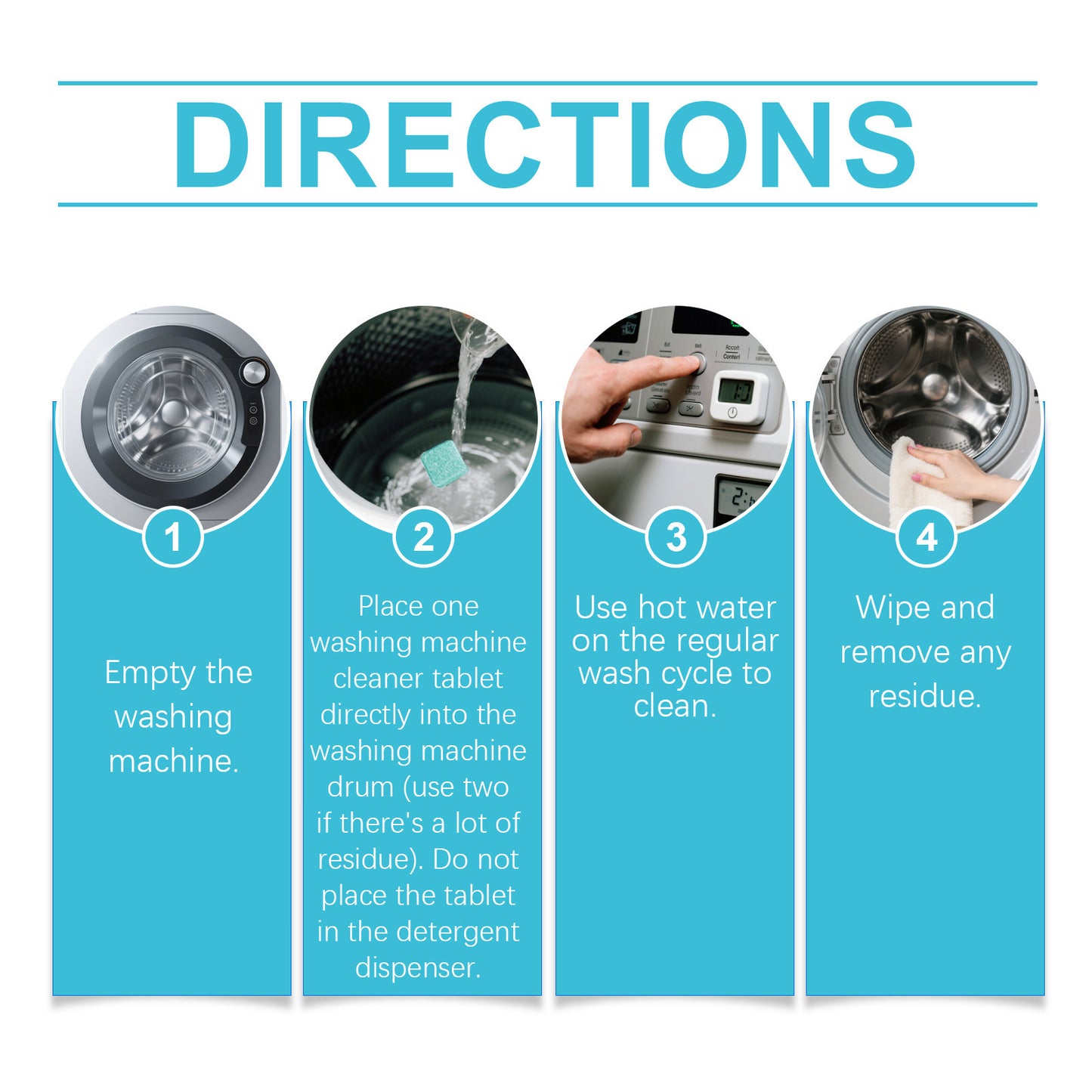 Navozilo®Washing Machine Cleaning Tablets