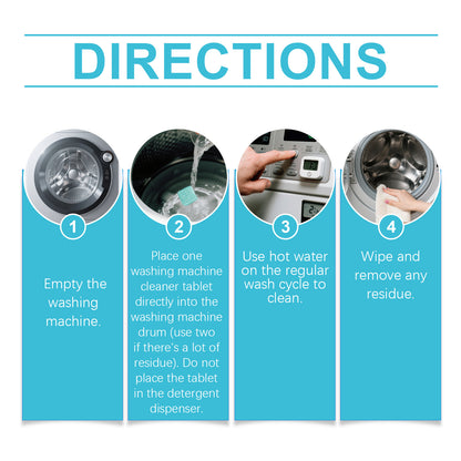 Navozilo®Washing Machine Cleaning Tablets