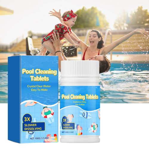 Navozilo® Pool Cleaning Tablets for Crystal Clear Water – Drop, Dissolve, Dive In!🏊‍♂️ (Upsell)