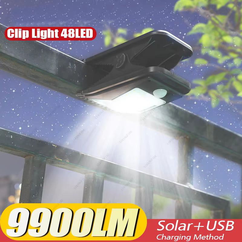 NAVODILO®Outdoor Solar Lights Clip Light