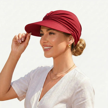 Navozilo® UPF 50+ Sun Visor Ponytail Hat☀️