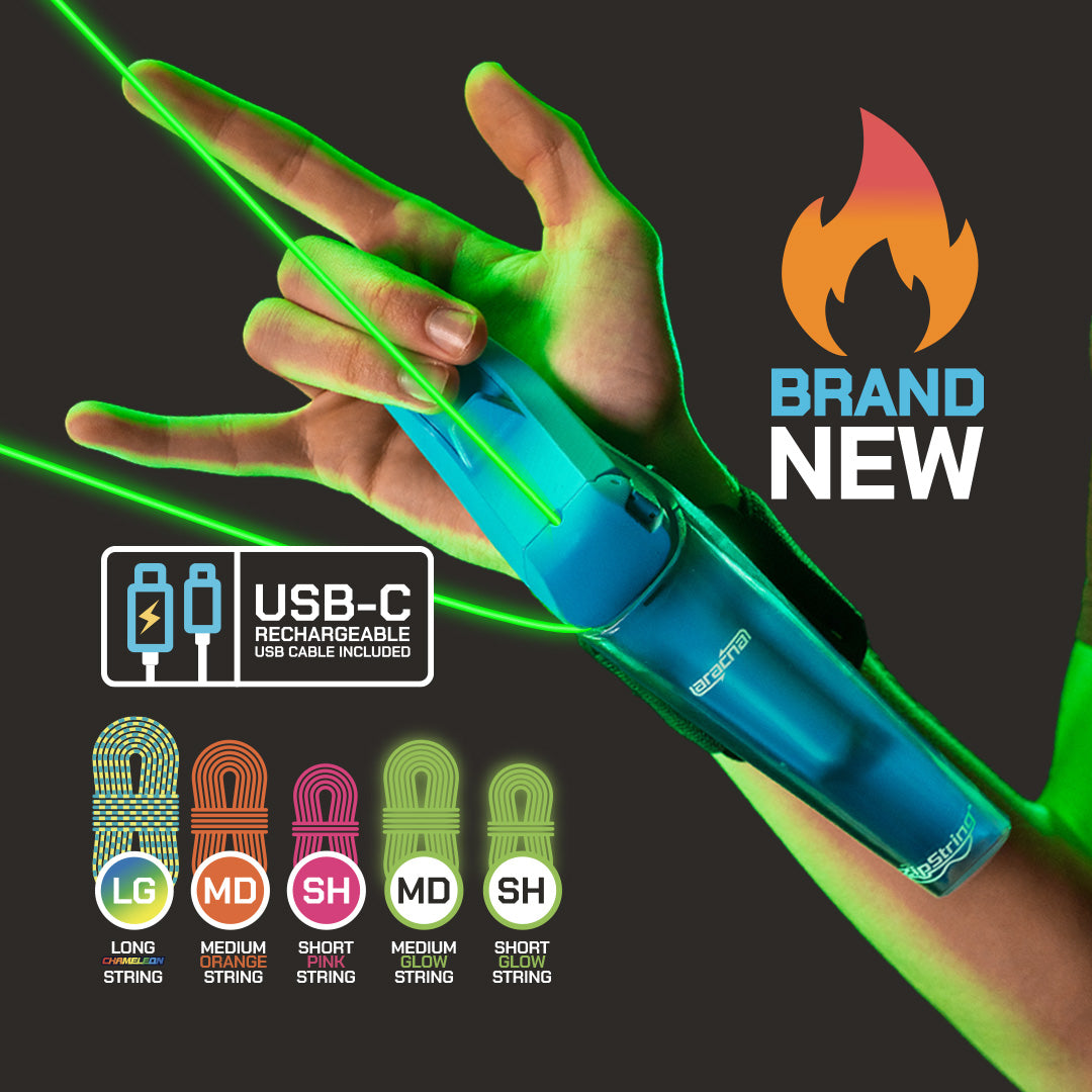 🕸️NAVODILO® Glow String Launcher——Unleash your inner hero with every glowing launch.