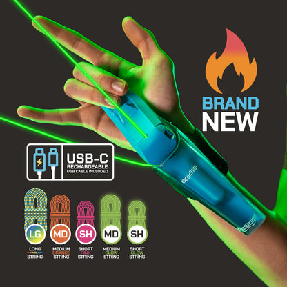 🕸️NAVODILO® Glow String Launcher——Unleash your inner hero with every glowing launch.