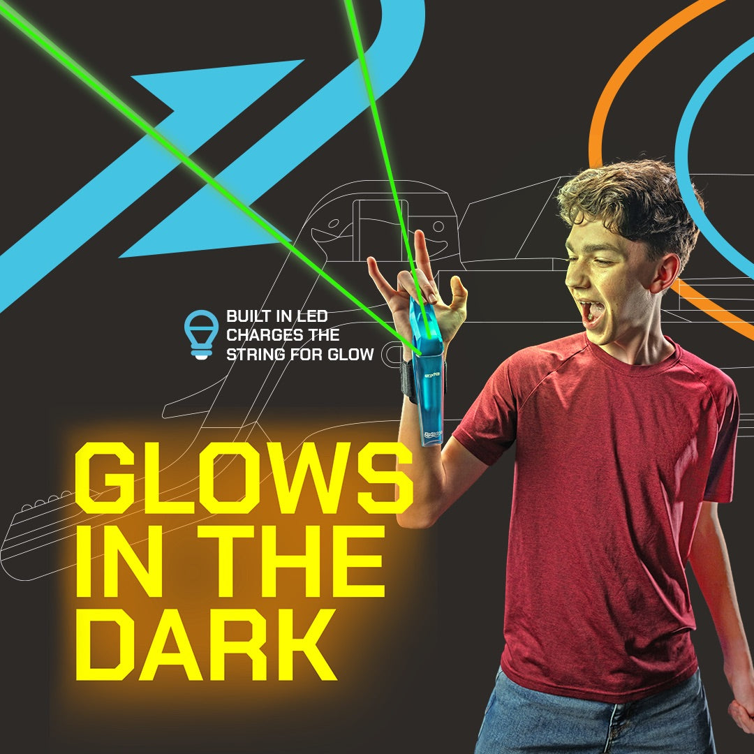 🕸️NAVODILO® Glow String Launcher——Unleash your inner hero with every glowing launch.