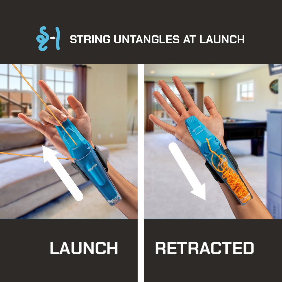 🕸️NAVODILO® Glow String Launcher——Unleash your inner hero with every glowing launch.