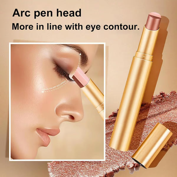 🌟 3-in-1 Shimmer Eyeshadow Stick-One Swipe, Stunning Eyes 😍