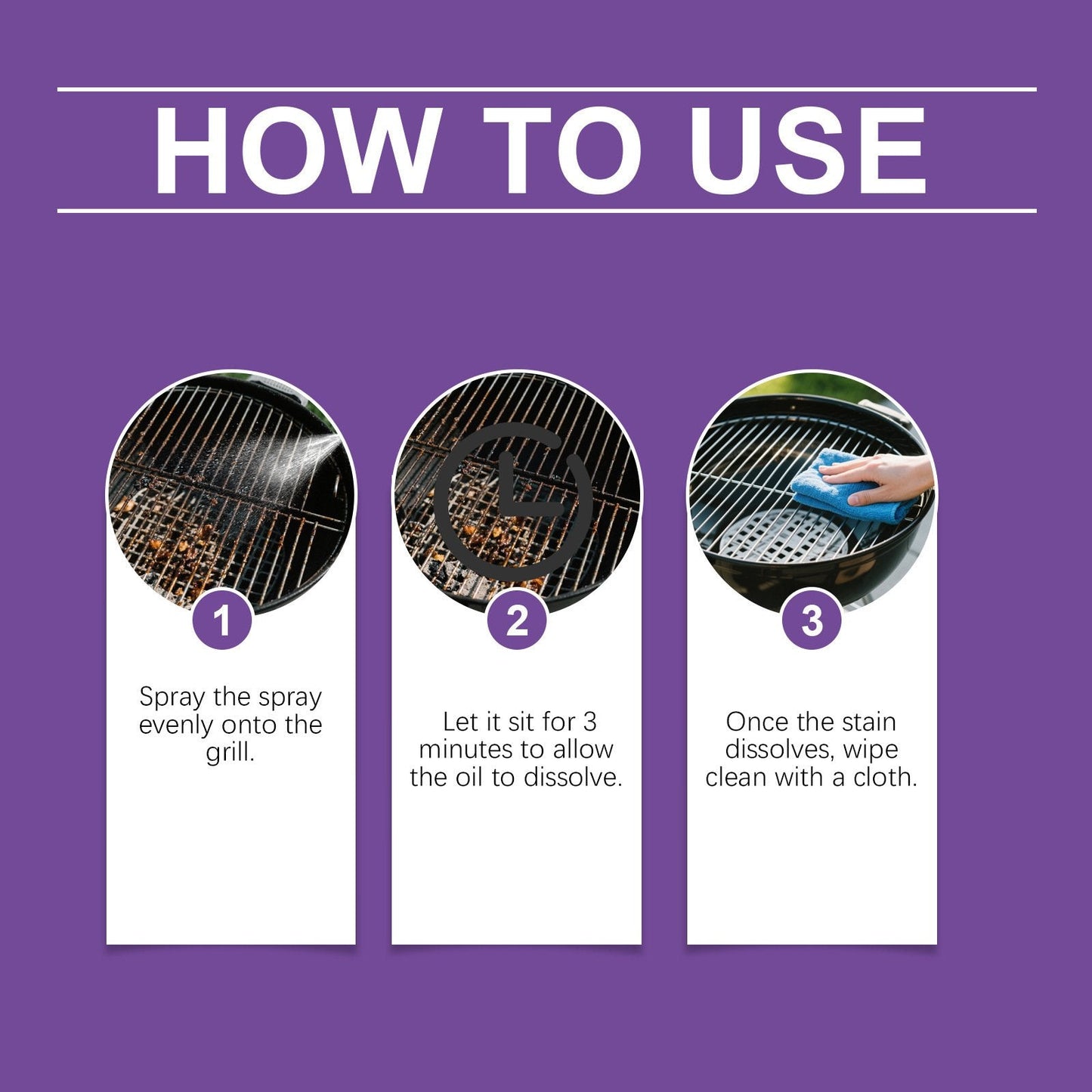 Navozilo®🍖🧼Fast-Acting Heavy-Duty Grill Degreaser Spray✨