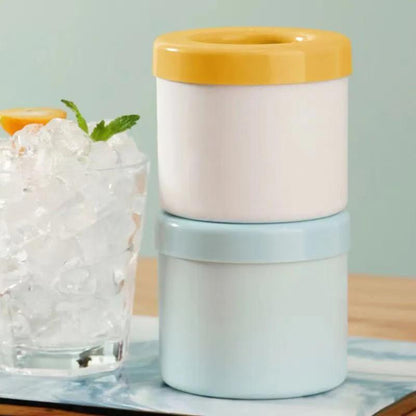 Navozilo®Silicone ice cube mold - DIY homemade ice maker for summer in the refrigerator