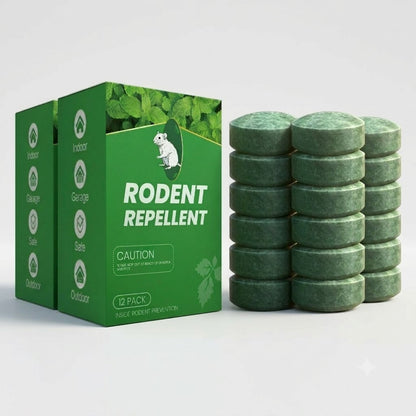 Navozilo® Natural Peppermint Rodent Repellent Tablets – 12 Pack