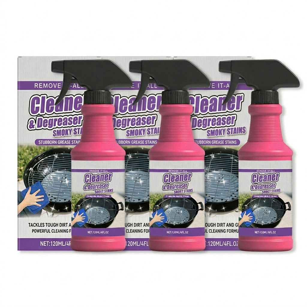 Navozilo®🍖🧼Fast-Acting Heavy-Duty Grill Degreaser Spray✨