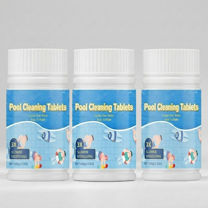 Navozilo® Pool Cleaning Tablets for Crystal Clear Water – Drop, Dissolve, Dive In!🏊‍♂️ (Upsell)