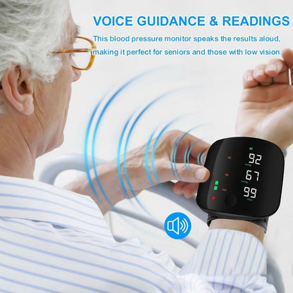 NAVODILO®USB-C Rechargeable Wrist Blood Pressure Monitor