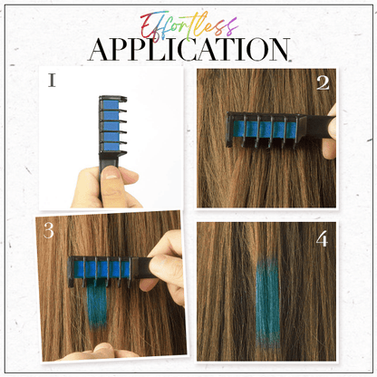 🔥sale-50% OFF✨NAVODILO®Temporary Hair Dye Chalk Comb- Cruelty Free