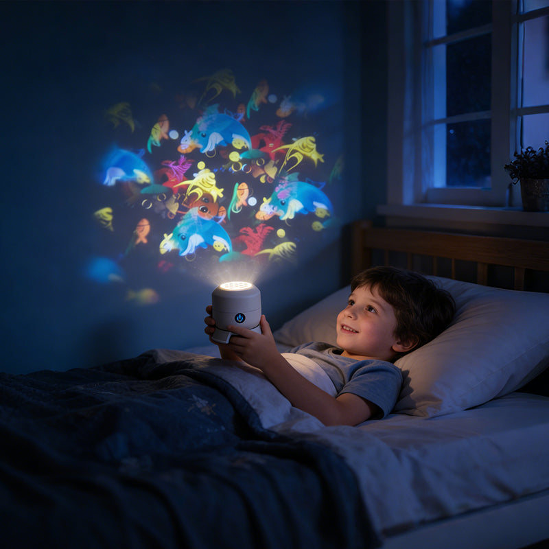 🥳2026 HOT SALE🥳💞50K+ SOLD!💥👵🌈 50% OFF! Dynamic Rotating LED Light Projector – Calm & relaxation for your home. Gentle moving lights ease restless nights. Perfect for bedroom or living room. 🌙✨